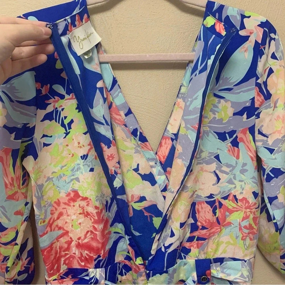 Yumi Kim Tropical Fiesta Floral Romper Size Small - Picture 11 of 13
